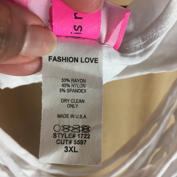 NWT Sleeveless Hi-Lo Dress w/ Slash Detail size 3X - Picture 14 of 16